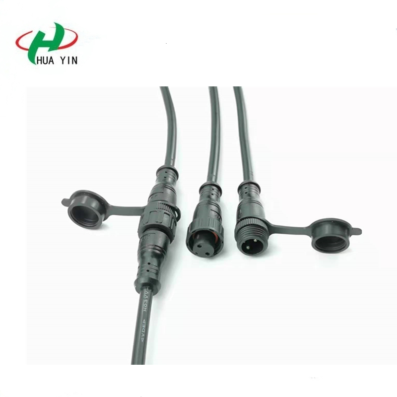 IP67 Waterproof Circular Female Male 2pin cable connector