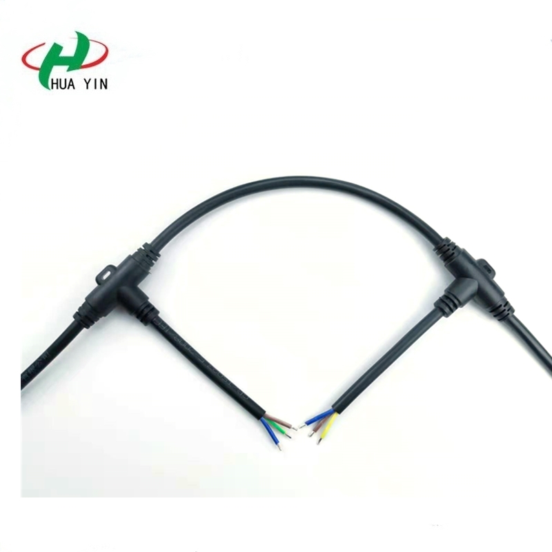 Hot sell 3Pin IP67 Male Female Floor Heating T Type Waterproof Connector