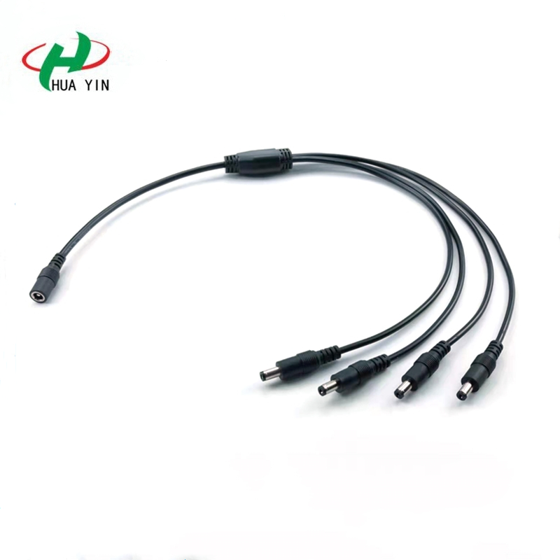 custom made 1 to N y splitter cable connector for LED