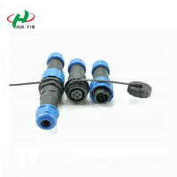 M16 Waterproof Straight Aviation connector 2/3/4/5/6/7/9Pin IP67 industrial cable connector Male plug and Female socket