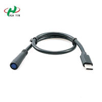 Supply High Quality M8 5pin female connector to Type C