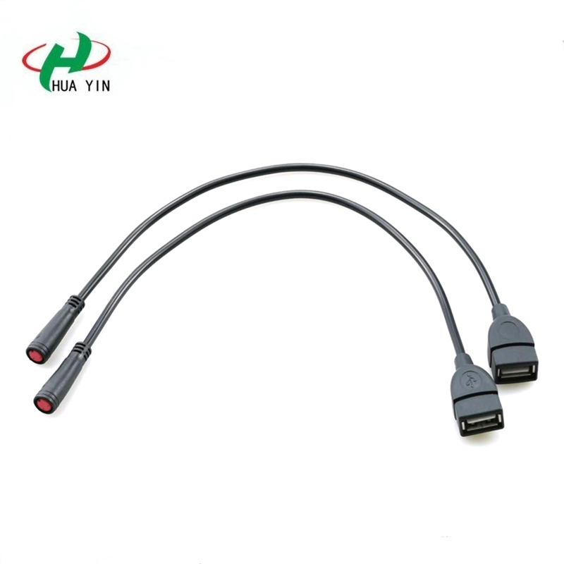 USB 2.0 Female to M8 2pin Female connector