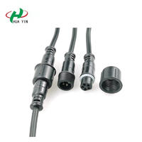 5pin female male terminal connector ip67 outdoor led lighting waterproof cable wire connector