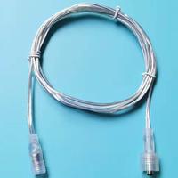 Transparent DC5521 extension cord dc cable for led lighting